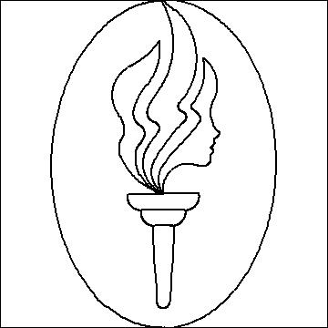 (image for) YW Torch Medallion-L01550* - Click Image to Close